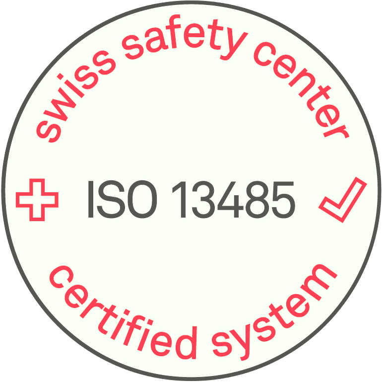 ISO 13485<br/> certification